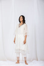 IVORY Chanderi Suit set