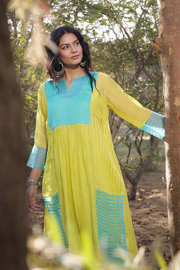 Neon Green Pintek Co-ord set