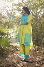 Neon Green Pintek Co-ord set
