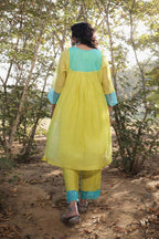 Neon Green Pintek Co-ord set