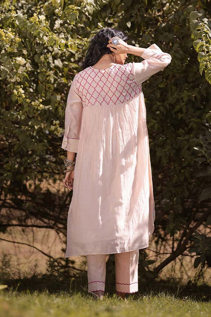 Beige Applique Co-ord