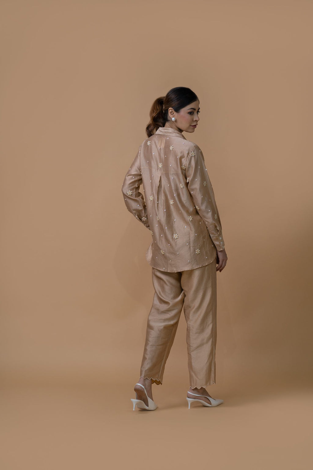 Beige Coord Set