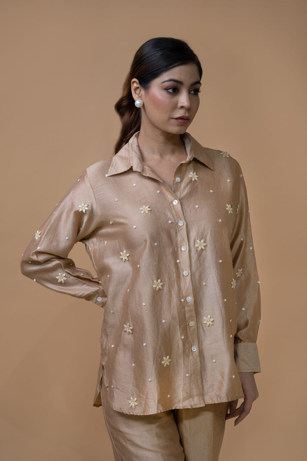 Beige Coord Set