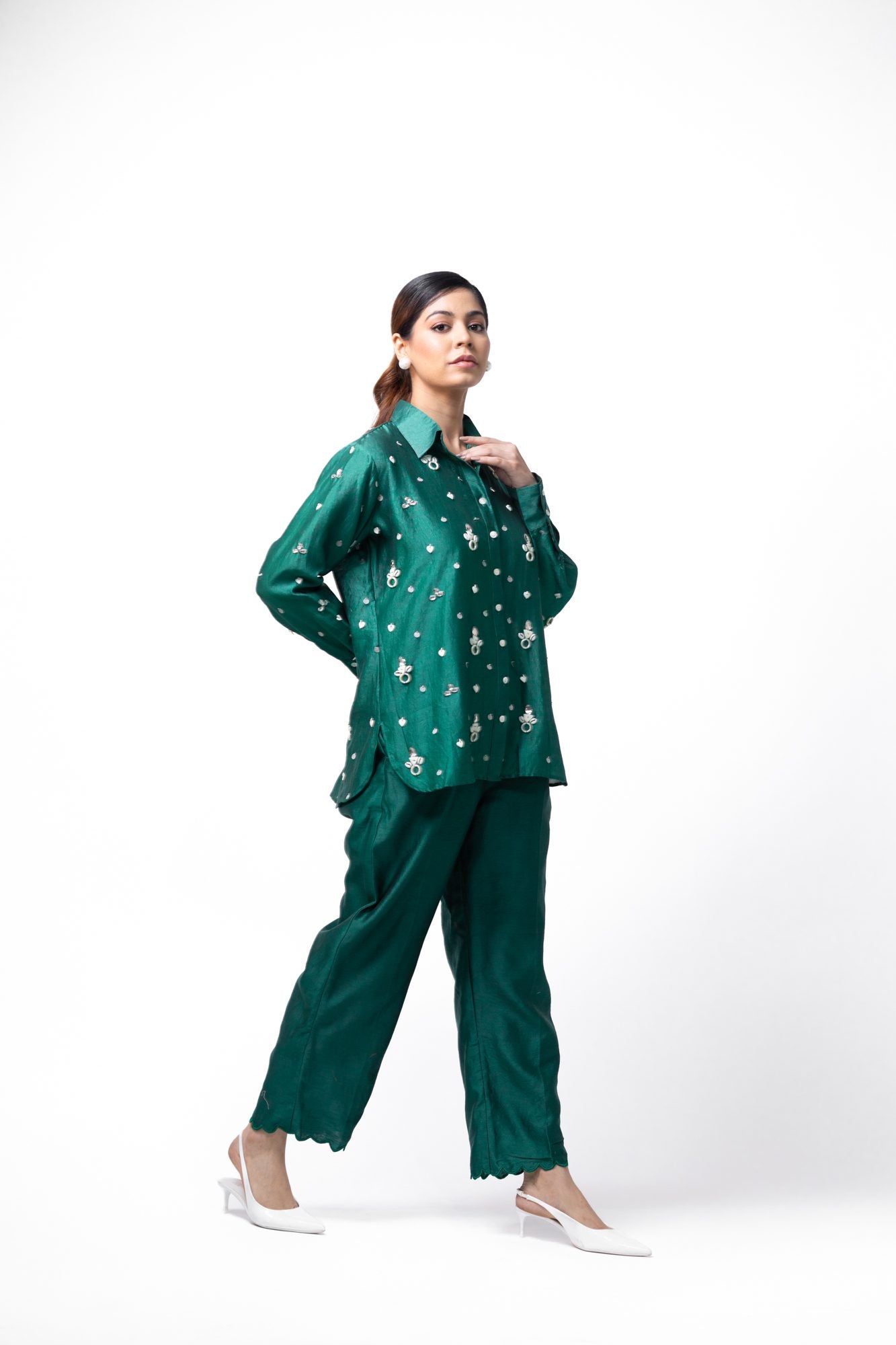 Emerald Green Coord Set