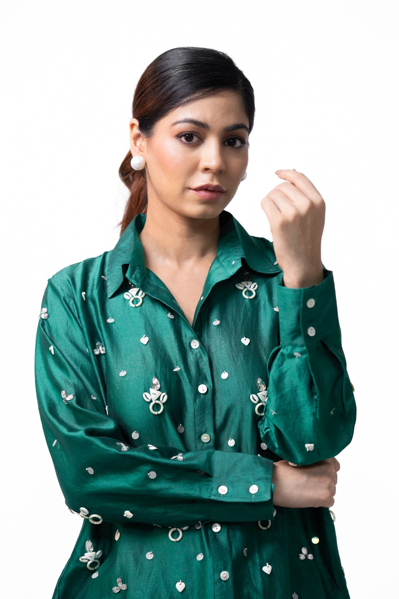 Emerald Green Coord Set