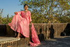 Pink Angrakha Set