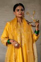 Mustard Yellow Straight Kurta Set