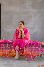 Rani Aari A-line Kurta Set