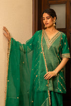 Green Moti Sharara