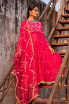 Rani Anarkali Suit Set
