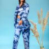 Mid Night Blue co-ord set by meerahini